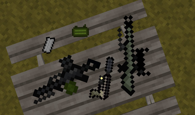 MineCake DeadZ зброя та PVP